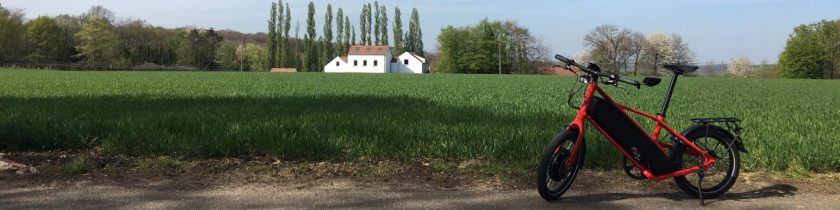De Ellio fiets in zijn natuurlijke biotoop